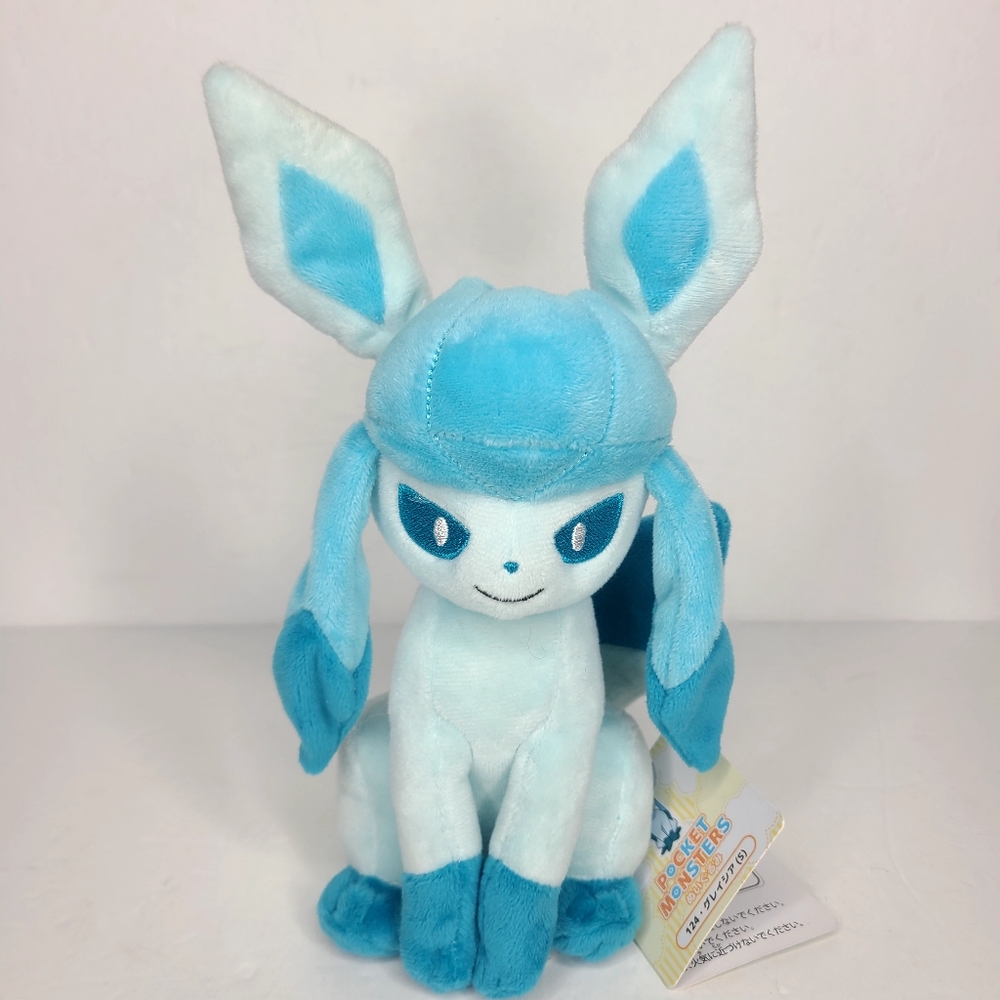 Sanei Pocket Monster Pokemon All Star Collection Sylveon‎ Plush 7.5in
